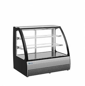 REFRIGERATED PASTRY COUNTER KAYMAN KRPC-950M TABLETOP LUXE BLACK