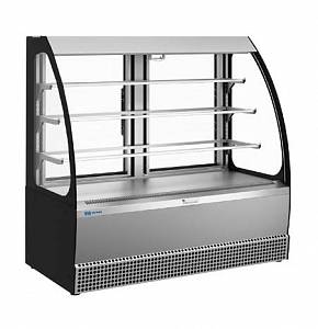 REFRIGERATED PASTRY COUNTER KAYMAN KRPC-1305M OPEN LUXE BLACK