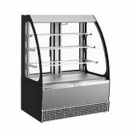 REFRIGERATED PASTRY COUNTER KAYMAN KRPC-950M OPEN LUXE STAINLESS STEEL