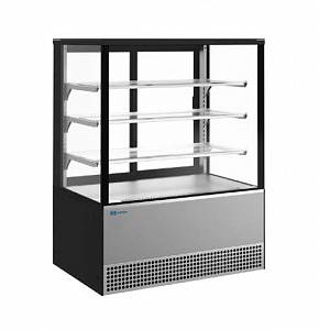 REFRIGERATED PASTRY COUNTER KAYMAN KRPC-950M LUXE SQUARE GRAY MATT