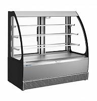 REFRIGERATED PASTRY COUNTER KAYMAN KRPC-1305M OPEN LUXE STAINLESS STEEL